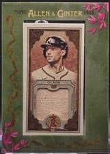 2025 Topps Allen & Ginter Allen & Ginter Mini Framed Relics Matt Olson #MFR-MOL card