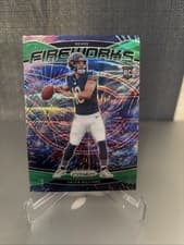 2024 Panini Prizm Fireworks Caleb Williams #25