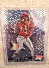 2025 Topps Cosmic Chrome StarFractor Elly De La Cruz #SF-16 card