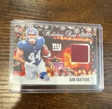 2025 Panini Absolute Holiday Suit Cam Skattebo #HS-CSO card