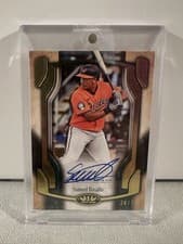 2026 Topps Tier One Break Out Autographs Samuel Basallo #BOA-SB card