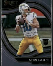 2020 Panini Select Justin Herbert #344