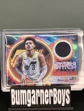 2025-26 Topps Swish and Stitch Relics Keyonte George #SST-KG card
