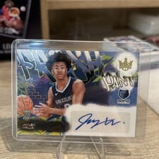 2024-25 Panini Court Kings Fresh Paint Autographs Jaylen Wells #FP-WEL card