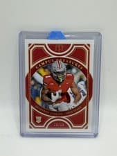 2025 Panini National Treasures Collegiate Campus Treasures Quinshon Judkins #24 card