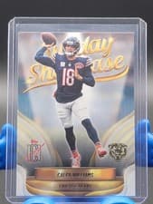 2025 Topps Signature Class Sunday Showcase Caleb Williams #SS-12 card