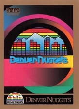 Denver Nuggets Logo/Checklist 1990-91 SkyBox Base Set card