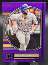 2025 Topps Museum Collection Base Set Corey Seager #74 card