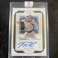 2025 Panini National Treasures Ecklar's Choice Signatures Kyle Teel #27 card