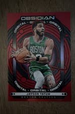 2024-25 Panini Obsidian Orbital Jayson Tatum #12 card