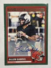 Dillon Gabriel 2025 Score Rookies card