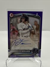 2025 Bowman Prospects Autographs PJ Morlando #BPA-PM card