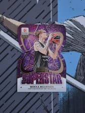 2025-26 Panini Contenders EuroLeague Superstar Die-Cuts Miikka Muurinen #9 card