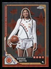Sienna Betts 2025 Topps Chrome McDonald's All American Base Set card