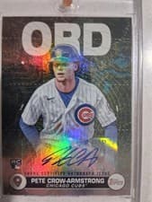 2024 Topps City to City Autographs Pete Crow-Armstrong #C2C-PC card