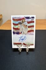 2025 Topps Archives 1995 Topps Cyberstats Autographs Rhett Lowder #95CA-RL card
