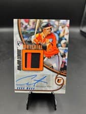 2025 Topps Update Major League Material Autographs Coby Mayo #MMAU-CMA card