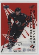 2024-25 Upper Deck Ice World Junior Championship Will Cuylle #WJC-18 card