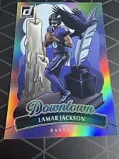 2025 Donruss Downtown! Lamar Jackson #1 card