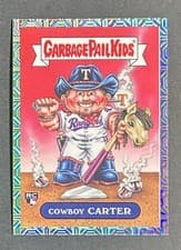 2024 Bowman Chrome Garbage Pail Kids Cowboy Carter #BGP-17 card