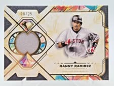 2025 Topps Diamond Icons Single Player Relics Manny Ramirez #SPR-MRA card