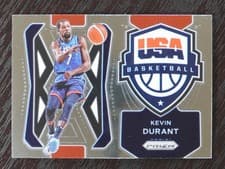 2021 Panini Prizm USA Kevin Durant Silver Prizm #2 card