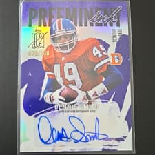 2025 Topps Signature Class Preeminent Ink Dennis Smith #PI-DSM card