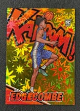 2025-26 Panini Signature Series Kaboom VJ Edgecombe #5 card