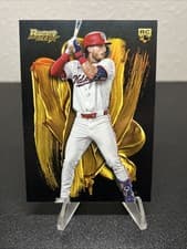 2025 Bowman's Best Strokes of Gold Dylan Crews #SG-3 card