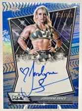2026 Topps Chrome WWE NXT Autographs Jordynne Grace #NXT-JOR card