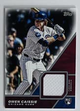 2026 Topps Major League Material Relics Owen Caissie #MLM-OCA card