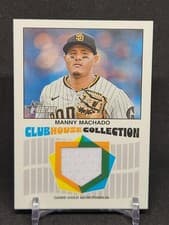 2026 Topps Heritage Clubhouse Collection Relics Manny Machado #CCR-MM card