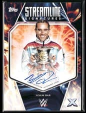 2025 Topps Exalted WWE Wrestling Streamline Signatures Noam Dar #STS-DAR card