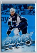 2024-25 Upper Deck Bang! For Your Puck Josh Morrissey #BP-4 card