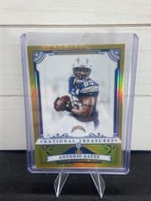 2025 Panini National Treasures Premium Antonio Gates #57 card