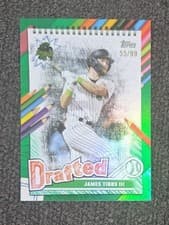 2025 Topps Pro Debut Drafted James Tibbs III #DF-13 card