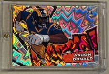 Aaron Donald 2025 Panini Absolute Kaboom! Horizontal card
