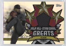 2025 Topps All Star Game All-Star Game Greats Relics Emmanuel Clase #ASGR-EC card