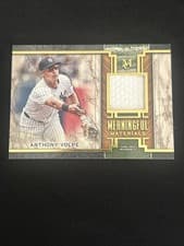 2025 Topps Museum Collection Meaningful Material Relics Anthony Volpe #MMR-AV card