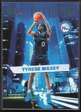 2024-25 Hoops City Edition Tyrese Maxey #11 card