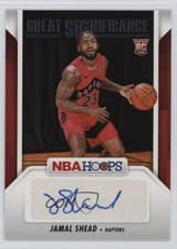 2024-25 Hoops Great SIGnificance Jamal Shead #GS-JSR card
