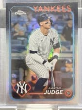 Aaron Judge 2024 Topps Chrome card