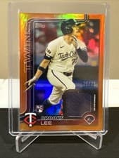 Brooks Lee 2025 Topps Real One Relics card
