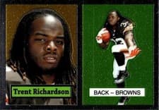 Trent Richardson 2012 Topps Chrome 1957 Inserts card