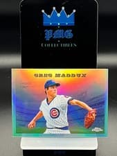 2025 Topps Chrome Platinum 1955 Topps Rails & Sails Greg Maddux #55RS-16 card