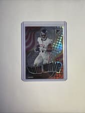 Bijan Robinson 2025 Panini Revolution New Wave card