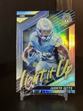 Jahmyr Gibbs 2025 Panini Mosaic Light It Up Mosaic card