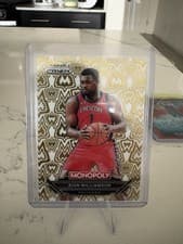 2024-25 Panini Prizm Monopoly Millionaire White Zion Williamson #W9 card