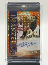 2025-26 Finest Masters Autographs Tracy McGrady #MA-TM card