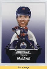 2024-25 Upper Deck Credentials Arena Giveaways - Bobbleheads Connor McDavid #BH-CM card